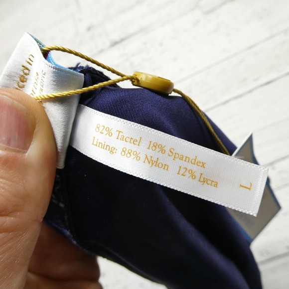 Draper James Helen Jon Bikini Bottom Womens Large Fold Over Hipster Floral Swim - Picture 5 of 8